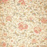Vibrant Floral Area with Intricate Beige and Taupe(Beige)