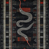 Geometric Black and White Fusion(Black)