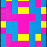 Ultra Soft Area Rug, Non Slip, Stain Resistant, Washable Area Rugs for Living Room, Bedroom, Fun Interactive Colorful Hopscotch Theme(Blue)