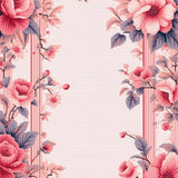 Ultra Soft Area Rug, Non Slip, Stain Resistant, Washable Area Rugs for Living Room, Bedroom, Soft Pastel Floral Living Room Washable Carpet(Pink)