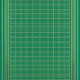 Emerald Geometric Elegance(Green)