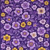 Ultra Soft Area Rug, Non Slip, Stain Resistant, Washable Area Rugs for Living Room, Bedroom, Luxurious Vibrant Garden Style(Purple)