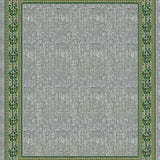Ultra Soft Area Rug, Non Slip, Stain Resistant, Washable Area Rugs for Living Room, Bedroom, Rustic Nature-Inspired Pattern(Gray)