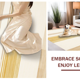 Serene Pastel Symmetrical Artistry(Beige)