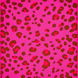Ultra Soft Area Rug, Non Slip, Stain Resistant, Washable Area Rugs for Living Room, Bedroom, Fun Cheerful Cheetah Tailored Decor(Pink)
