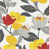 Lively Multicolor Garden Aesthetic(Gray)