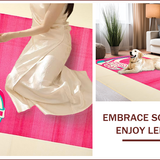 Ultra Soft Area Rug, Non Slip, Stain Resistant, Washable Area Rugs for Living Room, Bedroom, Playful Pink Disco Aesthetic Concept(Pink)