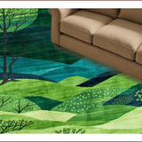 Playful Earthy Color Splash(Green)