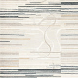 Artistic Neutral Toned Geometric Waves(Beige)