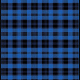 Contemporary Layered Plaid Decor(Blue)