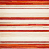 Ultra Soft Area Rug, Non Slip, Stain Resistant, Washable Area Rugs for Living Room, Bedroom, Santa Monica Red/Beige Square Area(Red)