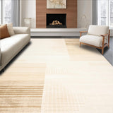 Chic Modern Abstract Layers(Beige)