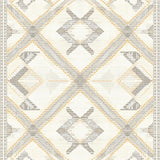 Ultra Soft Area Rug, Non Slip, Stain Resistant, Washable Area Rugs for Living Room, Bedroom, Malilinao Neutral Diamond Area Cream Beige Gray(Beige)