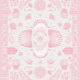 Ultra Soft Area Rug, Non Slip, Stain Resistant, Washable Area Rugs for Living Room, Bedroom, Vibrant Coral Seaside Charm(Pink)