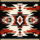 Chic Minimalist Western Motif(Black)