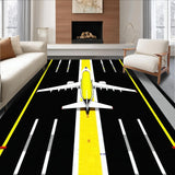 Charming Airborne Vehicle Motif Decor(Yellow)