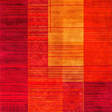 Artistic Fiery Swirl Design(Red)