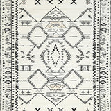 Tribal Ethnic Diamond Motif(Beige)