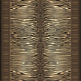 Ultra Soft Area Rug, Non Slip, Stain Resistant, Washable Area Rugs for Living Room, Bedroom, Funky Artistic Wild Animal Design(Beige)