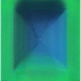 Illusory Vibrant Spiral(Green)