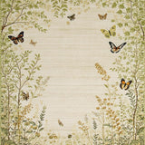 Ultra Soft Area Rug, Non Slip, Stain Resistant, Washable Area Rugs for Living Room, Bedroom, Nature-Inspired Modern Aesthetic Harmony(Beige)