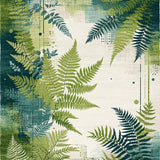 Ultra Soft Area Rug, Non Slip, Stain Resistant, Washable Area Rugs for Living Room, Bedroom, Chic Abstract Geometric Arrangement(Green)
