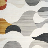 Elegant Contemporary Swirl Design(Gray)