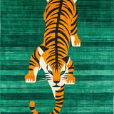 Chic Graphic Wildlife Interpretation(Green)