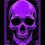 Ultra Soft Area Rug, Non Slip, Stain Resistant, Washable Area Rugs for Living Room, Bedroom, Enigmatic Dark Symbolism Rug(Purple)