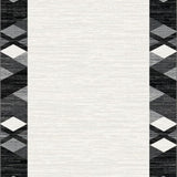 Contemporary Stylish Ogee Visual Appeal(Gray)