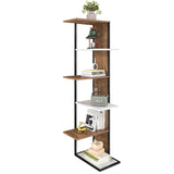 ODIKA Vertical Book Tree Corner Bookshelf