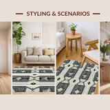 Dynamic Black and White Visual Appeal(Black)