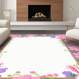 Playful Pastel Garden Motif(Pink)