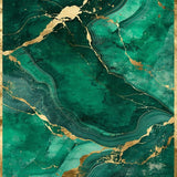 Vintage Emerald Marble Aesthetic(Green)