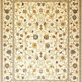 Ultra Soft Area Rug, Non Slip, Stain Resistant, Washable Area Rugs for Living Room, Bedroom, Ancient Floral Hallway for Entryway Floor(Beige)