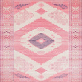 Ultra Soft Area Rug, Non Slip, Stain Resistant, Washable Area Rugs for Living Room, Bedroom, Minimalist Pink Graphic Scheme(Pink)
