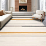 Long Runner Berber Stripes Heritage Trails Collection Beige(Beige)
