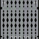 Ultra Soft Area Rug, Non Slip, Stain Resistant, Washable Area Rugs for Living Room, Bedroom, Striking Colorful Geometric Artwork(Black)