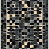 Contemporary Circular Graphic Aesthetic(Gray)