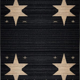 Cozy Dark Toned Stencil Design(Black)