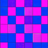 Eclectic Distressed Round Geometry(Blue)