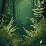 Cozy Traditional Medallion Aesthetic(Green)