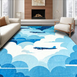 Bright Aircraft Blue Tones(Blue)