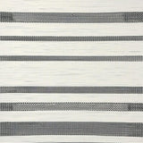 Minimalist Cream and Black Stripes(Black)