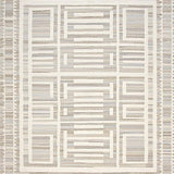 Ultra Soft Area Rug, Non Slip, Stain Resistant, Washable Area Rugs for Living Room, Bedroom, Elegant Neutral Tiled Composition(Gray)