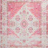 Chic Distressed Botanical Motif(Pink)