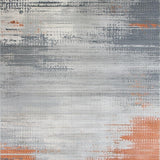 Contemporary Abstract Rust Accents(Gray)