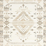 Briar Beige Area Minimalist Tribal Design Neutral Geometric(Beige)