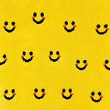 Happy Face Tufted Watercolor(Yellow)