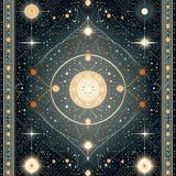 Celestial Rustic Ethnic Charm(Black)